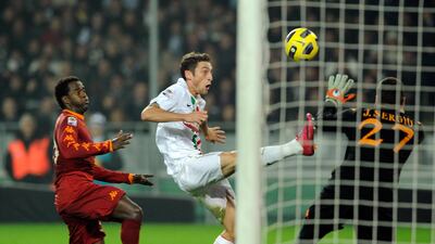 Marchisio goes for goal in 2010. Getty Images