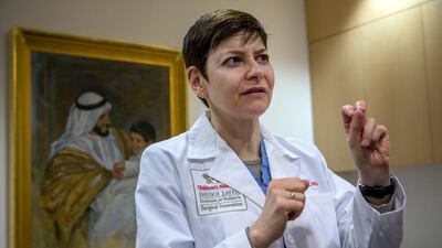 Dr Julia Finkel discusses her research at the Sheikh Zayed Institute for Pediatric Surgical Innovation.