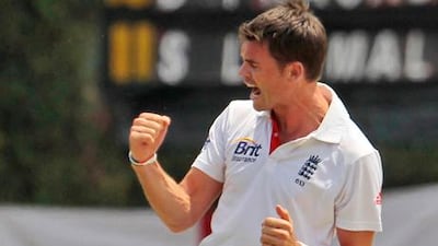 England bowler James Anderson