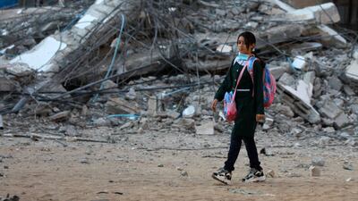 Destruction is visible around every corner in Gaza city. Getty Images