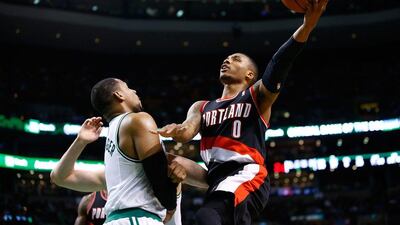 Damian Lillard is averaging 20.1 points per game in 10 contests for Portland this year. Jared Wickerham / Getty Images / AFP