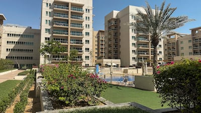 Lucy Bradley pays Dh48,300 to live in an apartment in The Greens. All photos: Antonie Robertson / The National