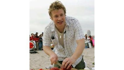 The British celebrity chef Jamie Oliver has received a setback in his attempt to bring healthier eating to schools in Los Angeles.