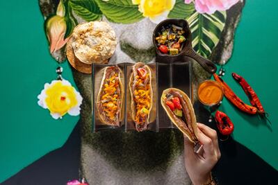 Amerigos is located opposite the track. Photo: Yas Plaza Hotels