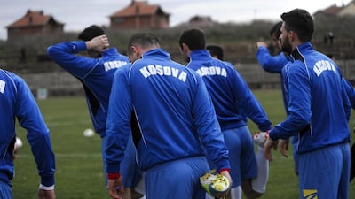 Kosovo will play Haiti in the town of Mitrovica, nearly 40 kilometres north of the capital Pristina. Armend Nimani / AFP