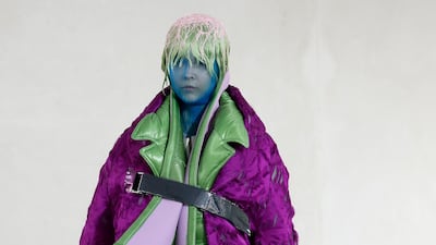A look by Maison Margiela Haute Couture.