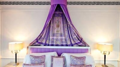 View of a show apartment at the Palazzo Versace, the second Versace hotel in the world. Charles Crowell for The National