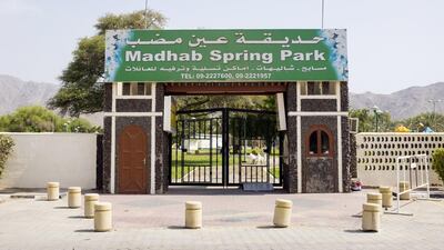 Jogging and cycling tracks have been added to the park, along with a modern irrigation network. Reem Mohammed / The National