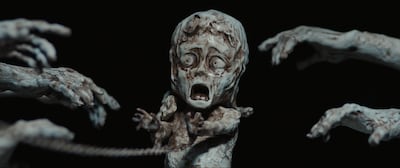 Hokum, a Gothic supernatural horror directed by Damian McCarthy, is an Irish-UAE co-production. Photo. Neon