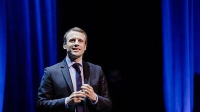 Emmanuel Macron. Marlene Awaad / Bloomberg