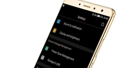 Above, Tecno’s Phantom 6 Plus smartphone. Courtesy Tecno Group