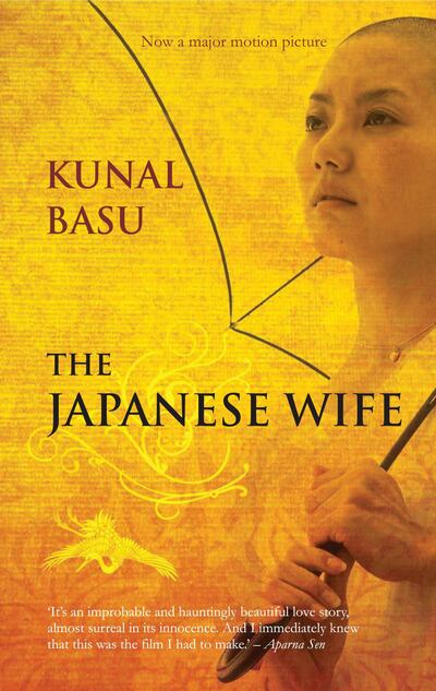 Basu's short story collection, 'The Japanese Wife'. Courtesy Harper Collins