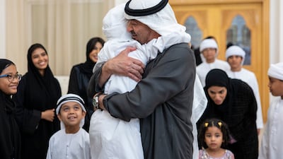 During the ceremony, Sheikh Mohamed emphasised that offering foster care for children demonstrates a strong sense of social responsibility