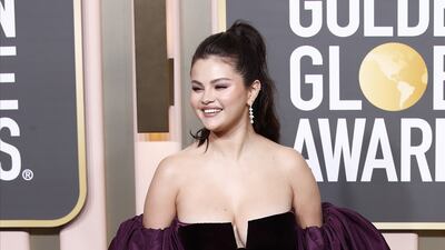 Selena Gomez wears Valentino. EPA