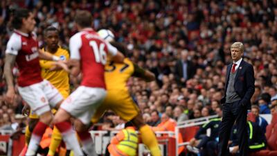 Arsene Wenger tasted victory over a 45th different league opponent, going past Alex Ferguson in the process. Tony O'Brien / Reuters