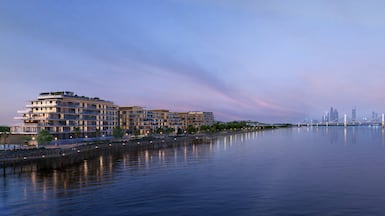 Modon's Bashayer community features a 3.5km waterfront promenade. Photo: Modon