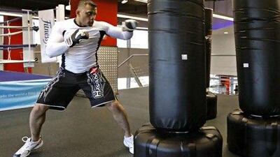 Bhupesh Kamble trains and works at Fitness First in Motor City, Dubai. The company is also funding his trip to train with a UFC fighter in USA. Jeff Topping / The National