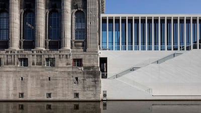 It was designed by David Chipperfield Architects. Photo: Ute Zscharnt / David Chipperfield Architects