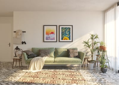 Studies have shown viewing artworks can increase blood flow in areas of the brain associated with love. Getty Images