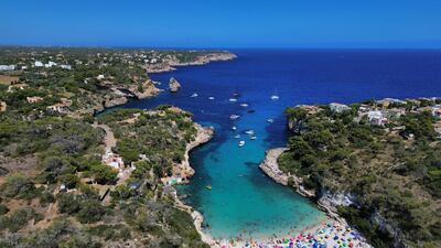 Mallorca is surrounded by beautiful beaches. Getty Images
