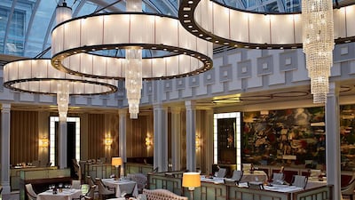 The Lanesborough hotel in London, owned by the Abu Dhabi Investment Authority, is auctioning off its furniture, silken drapes and chandeliers as the quintessential hotel prepares for a makeover. Courtesy Starwood Hotels and Resorts