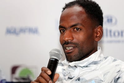Elite runner Guye Adola was sensational at the Berlin Marathon. Chris Whiteoak / The National