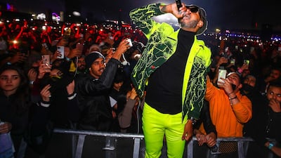 The second day of the MDL Beast festival was held in Riyadh, Saudi Arabia. The 3-day festival, from December 19 to 21, 2019, includes Internationally acclaimed DJ acts such as David Guetta and Steve Aioki. Courtesy MDL Beast