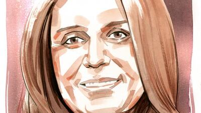 Gloria Steinem. Illustration by Kagan Mcleod for The National