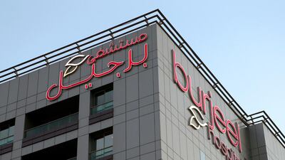 Burjeel Hospital in Abu Dhabi. Christopher Pike/The National