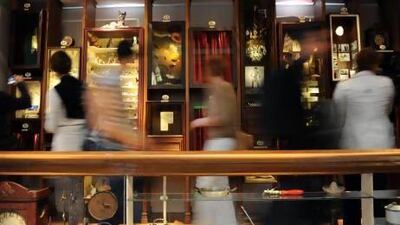 The Museum of Innocence, named after the Orhan Pamuk novel. The museum contains cultural artefacts from the time period in which the novel is set. Bulent Kilic / AFP