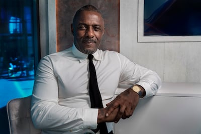 Idris Elba will share his journey of creative reinvention at the event. Antonie Robertson / The National