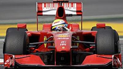 Felipe Massa was fastest around the Circuit de Catalunya, just ahead of his Ferrari teammate Kimi Raikkonen.