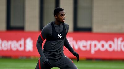 Billy Koumetio at the AXA Training Centre. Getty