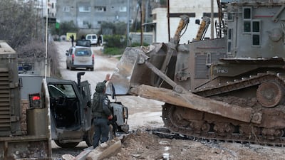 Israel has deployed tanks to the West Bank for the first time in 20 years. EPA