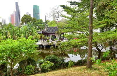 Kowloon Walled City Park was once a lawless section of the city. Ronan O'Connell for The National