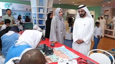Sheikh Mohammed bin Rashid launches the national policy for the empowerment of persons with disabilities. WAM