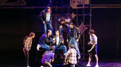 Grease's West End touring production will be at Dubai Opera until November 2. Photo: Dubai Opera