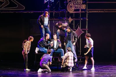 Grease's West End production at Dubai Opera. Photo: Dubai Opera
