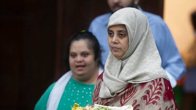 It was hosted on Tuesday night at the society's function hall on Sheikh Zayed Road