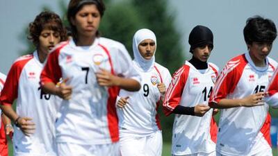 The UAE women’s team defended their West Asia Cup championship in Abu Dhabi in October. The coach, Hassan Ajenoui, says he is encouraged he will now have a bigger pool of players to choose from.