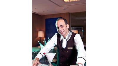Ritz-Carlton Abu Dhabi camel milk mixologist Mohammad Daoud