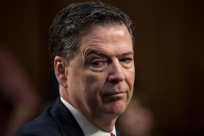 Former FBI director James Comey. AP, File