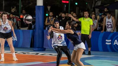 Red Bull Half Court Basketball Tournament in Satwa Park. Antonie Robertson/The National