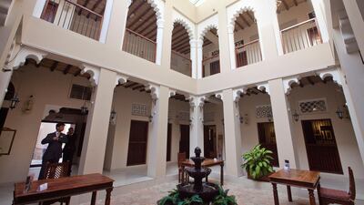 Dubai, United Arab Emirates, The Ahmedia Heritage Guest House in Deira. Jaime Puebla / The National Newspaper
