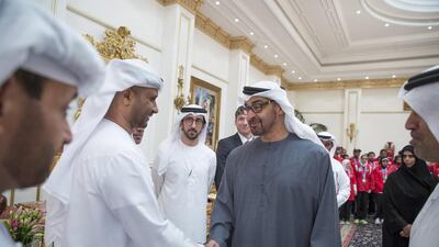 Sheikh Mohammed also commended the UAE team’s administrative and technical staff, as well as the supporting authorities and sponsors. Mohamed Al Hammadi / Crown Prince Court - Abu Dhabi