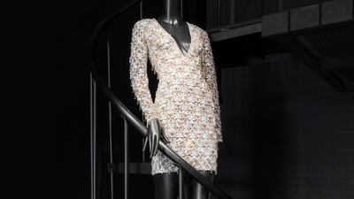 This shimmering number was worn by Carrie Underwood at 2019's CMT Music Awards. Courtesy SCAD