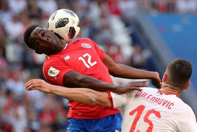 Costa Rica's Joel Campbell. Reuters