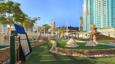HDS Mini Golf in Jumeirah Lakes Towers district, Dubai. Courtesy HDS Group
