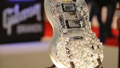 The Eden of Coronet guitar is coming to Abu Dhabi. Getty Images
