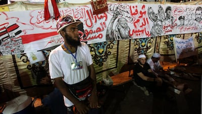 The Muslim Brotherhood said the destination was the military intelligence headquarters, despite an army statement warning protesters to steer clear of military installations. Mohammed Saber / EPA
